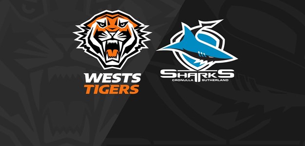Full Match Replay: Wests Tigers v Sharks - Round 22, 2022