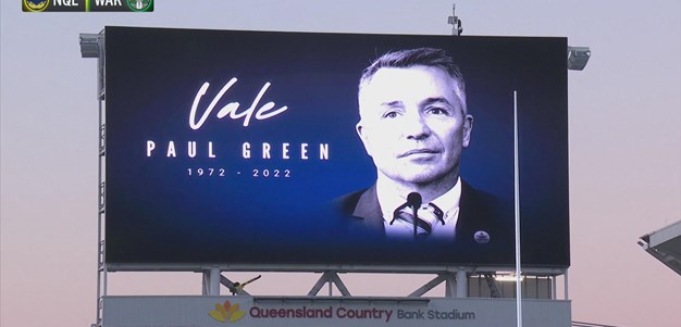 North Queensland pay their respects to Paul Green