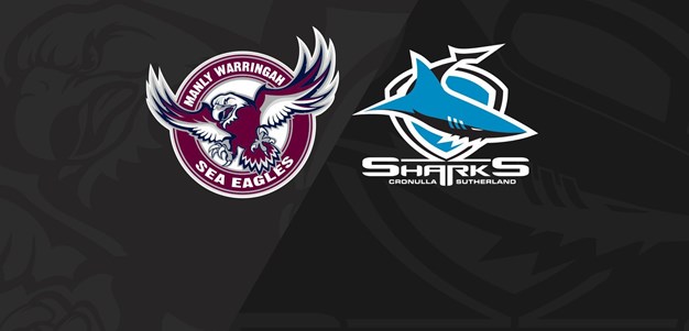 Full Match Replay: Sea Eagles v Sharks - Round 23, 2022