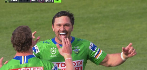 Wighton fires bullet pass for Rapana