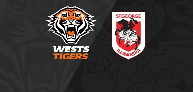 Full Match Replay: Wests Tigers v Dragons - Round 24, 2022