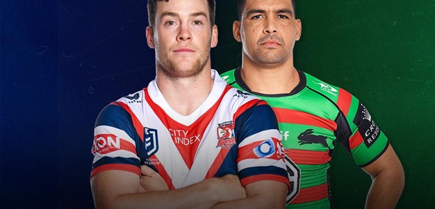 Roosters v Rabbitohs: Round 25