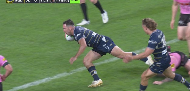 Robson gets a well deserved try