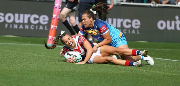 Teen sensation gets her first of many NRLW tries