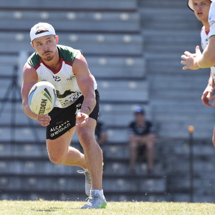 Cook reflects on his first day as a Rabbitohs player