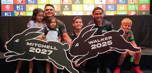 South Sydney announce Walker and Mitchell extensions