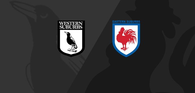 Full Match Replay: Western Suburbs Magpies v Sydney Roosters - Round 5, 1996