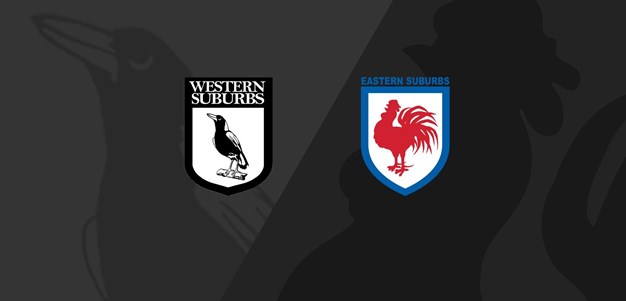 Full Match Replay: Western Suburbs Magpies v Sydney Roosters - Round 5, 1998