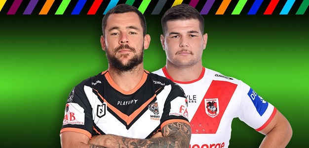 Wests Tigers v Dragons: Round 10