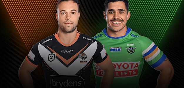 Wests Tigers v Raiders: Round 14