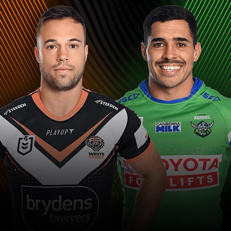 Wests Tigers v Raiders: Round 14