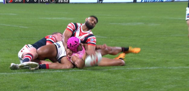 Stephen Crichton try gets the ball rolling