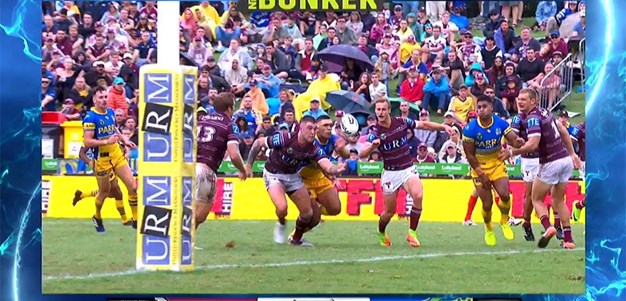 Rd 1: Sea Eagles v Eels - No Try 52nd minute