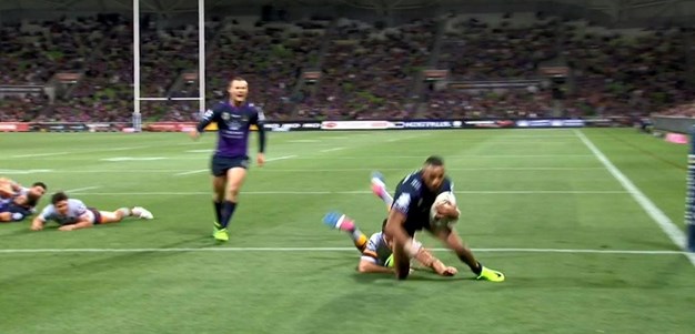 Rd 3: Storm v Broncos - No Try 16th minute - Cooper Cronk