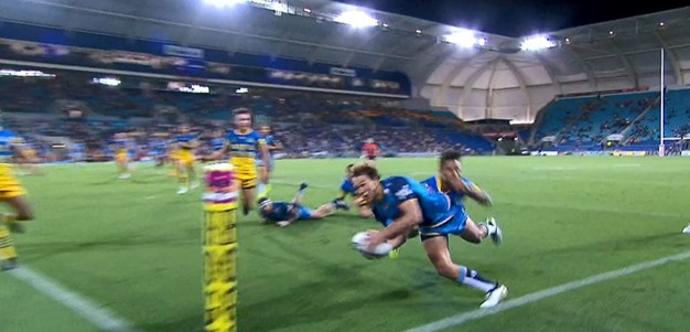 Rd 3: Titans v Eels - No Try 18th minute - Tyler Cornish