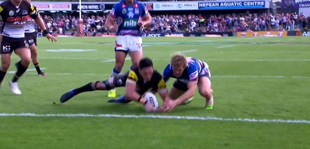 Rd 4: Panthers v Knights - No Try 12th minute - Nathan Ross