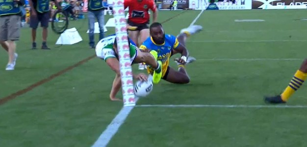 Rd 5: Raiders v Eels - No Try 11th minute