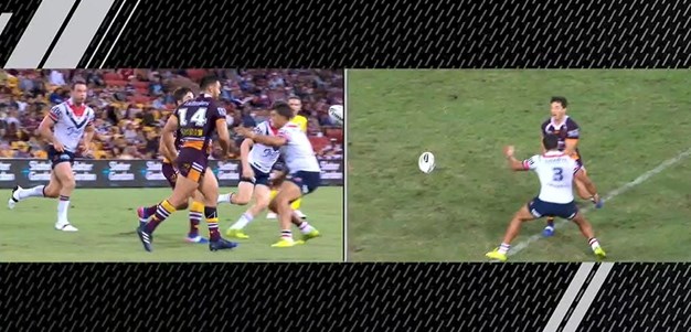 Rd 6: Broncos v Roosters - No Try 33rd minute - Bill Tupou