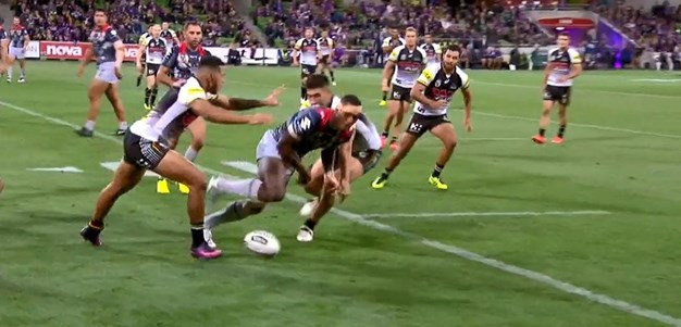 Rd 5: Storm v Panthers - No Try 63rd minute - James Tamou