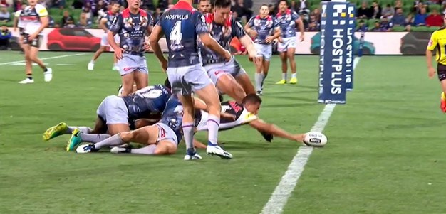 Rd 5: Storm v Panthers - No Try 70th minute - Te Maire Martin