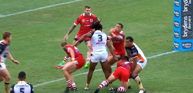 Rd 5: Tigers v Dragons - No Try 38th minute