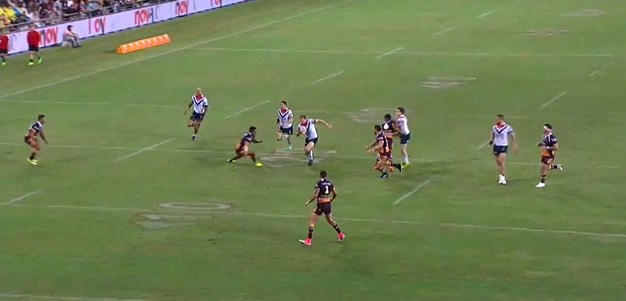 Rd 6: Broncos v Roosters - Try 17th minute - Mitchell Aubusson
