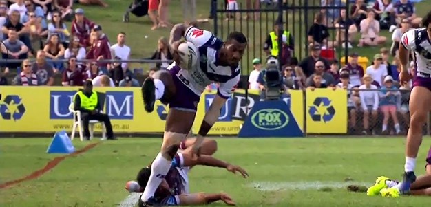Rd 7: Sea Eagles v Storm - Try 18th minute - Josh Addo-Carr