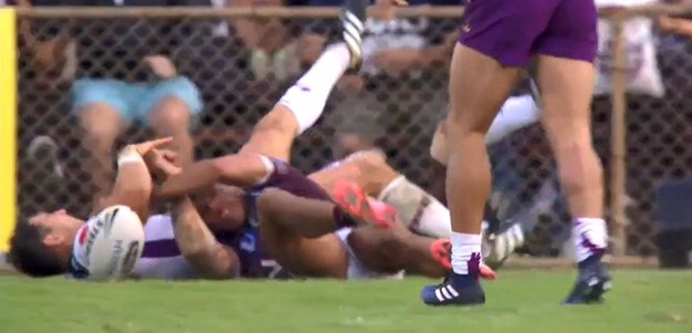 Rd 7: Sea Eagles v Storm - No Try 54th minute - Brian Kelly