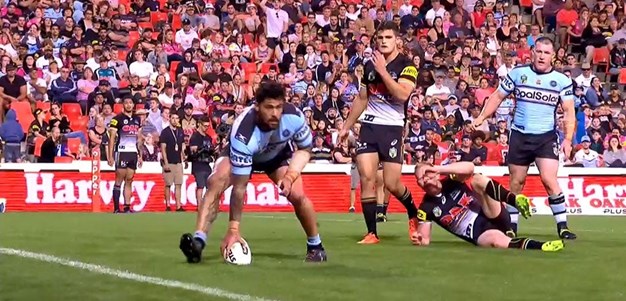 Rd 7: Panthers v Sharks - Try 68th minute - Andrew Fifita