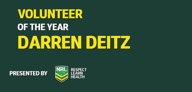 Volunteer of the Year 2017 – Darren Deitz