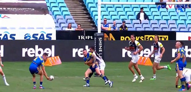 Rd 8: Eels v Panthers - No Try 25th minute - Robert Jennings