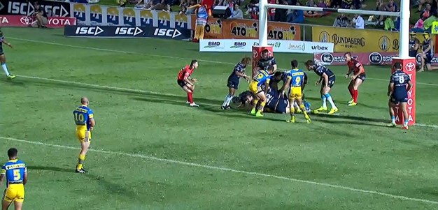 Rd 9: Cowboys v Eels - No Try 5th minute