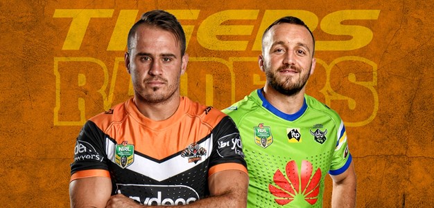 Wests Tigers v Raiders - Round 15