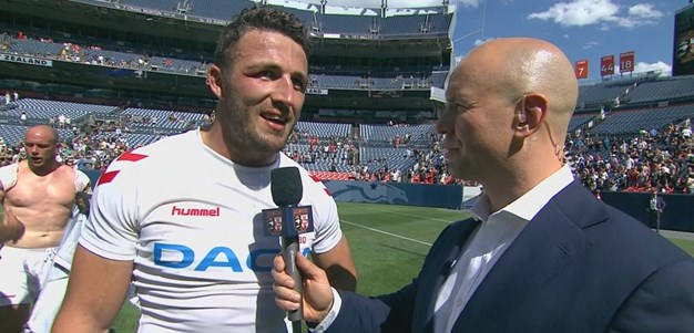 Burgess happy to win 'physical' clash