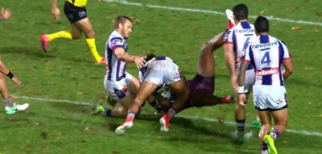 Rd 14: Sea Eagles v Knights - No Try 8th minute