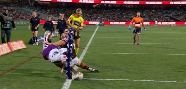 Rd 16: Roosters v Storm - Try 52nd minute - Suliasi Vunivalu