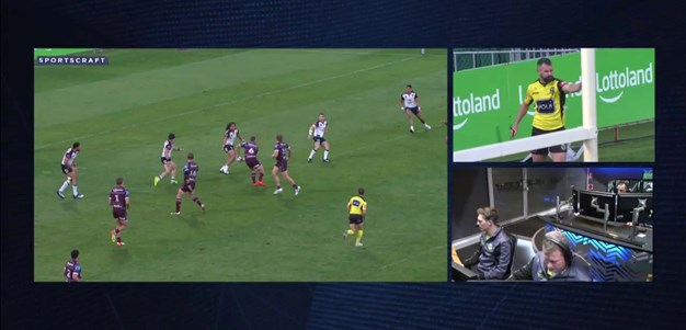 Rd 17: Sea Eagles v Warriors - No Try 45th minute