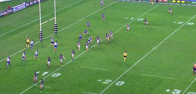 Rd 10: Bulldogs v Cowboys - Try 73rd minute - Ben Spina