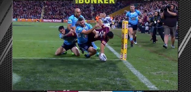 SOO 3: Maroons v Blues - Try 15th minute - Valentine Holmes
