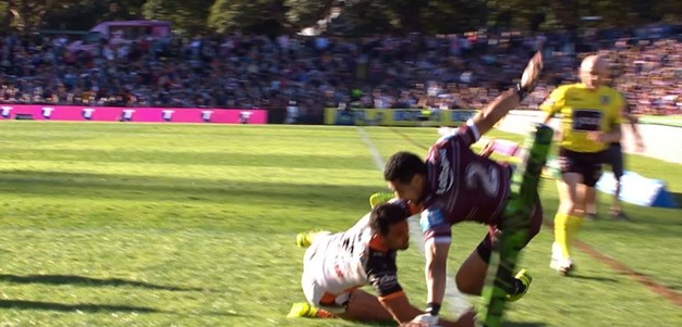 Rd 19: Sea Eagles v Tigers - Try 55th minute - Mathew Wrights