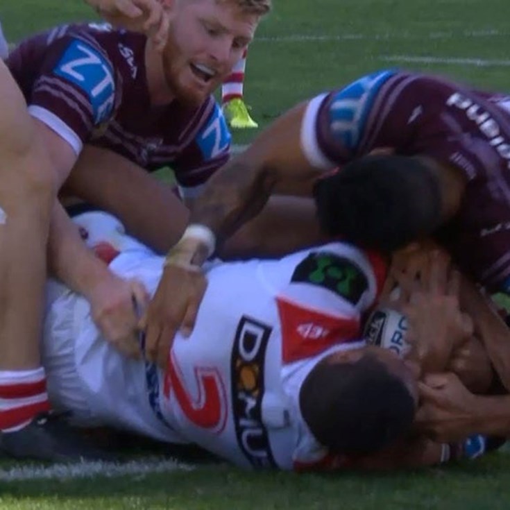 Rd 20: Dragons v Sea Eagles - No Try 37th minute