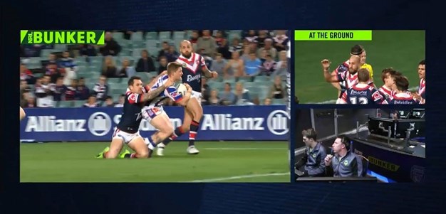 Rd 20: Roosters v Knights - No Try 65th minute
