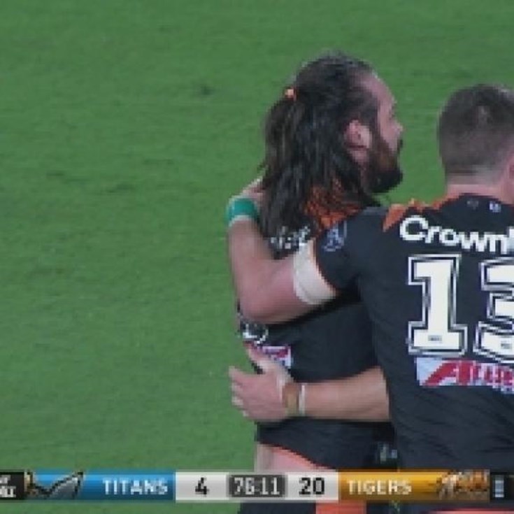 Rd 21: TRY Aaron Woods (77th min)