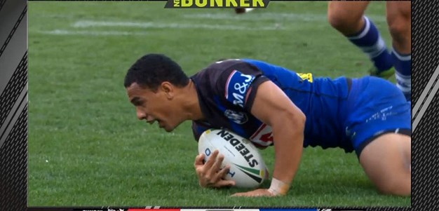Rd 26: Dragons v Bulldogs - Try 29th minute - Will Hopoate