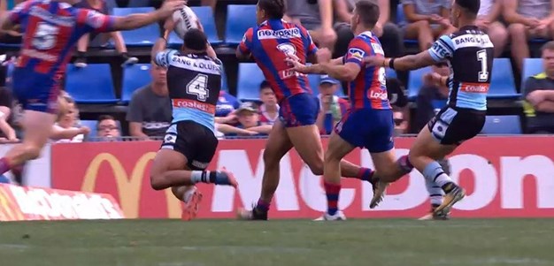 Rd 26: Knights v Sharks - No Try 76th minute