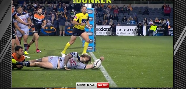 Rd 25: Tigers v Cowboys - No Try 71st minute