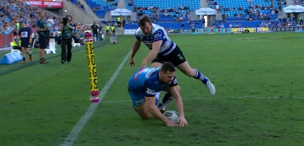 Rd 25: Titans v Bulldogs - Try 53rd minute - Anthony Don