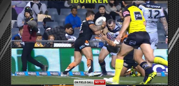 Rd 25: Tigers v Cowboys - No Try 73rd minute