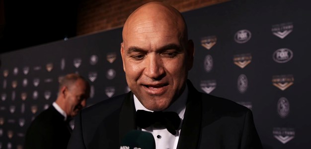 Gorden Tallis inducted into the Hall of Fame
