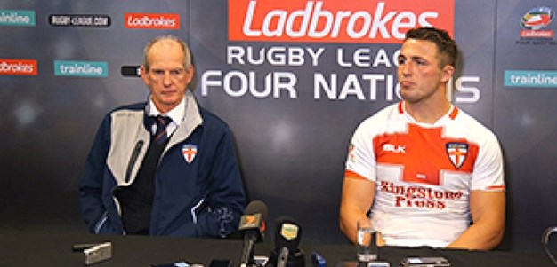 Four Nations Rd 1: England Press Conference